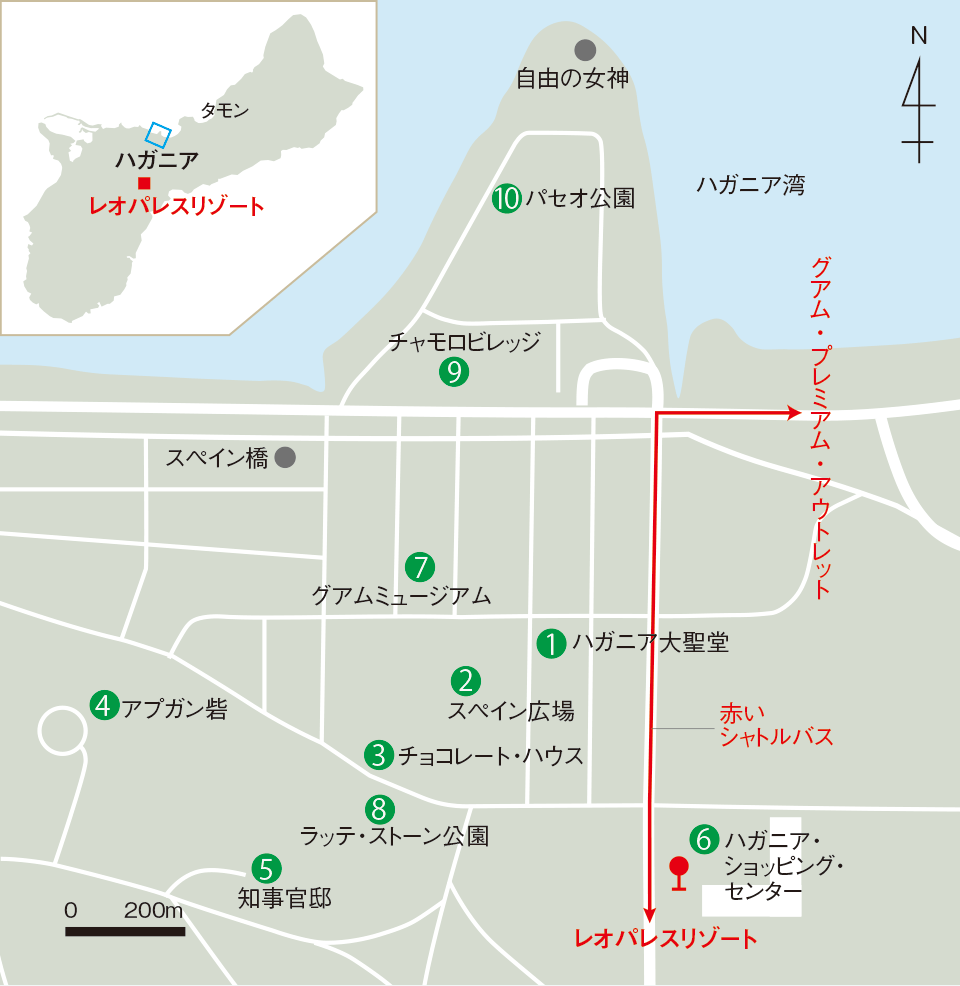 ハガニア周辺MAP