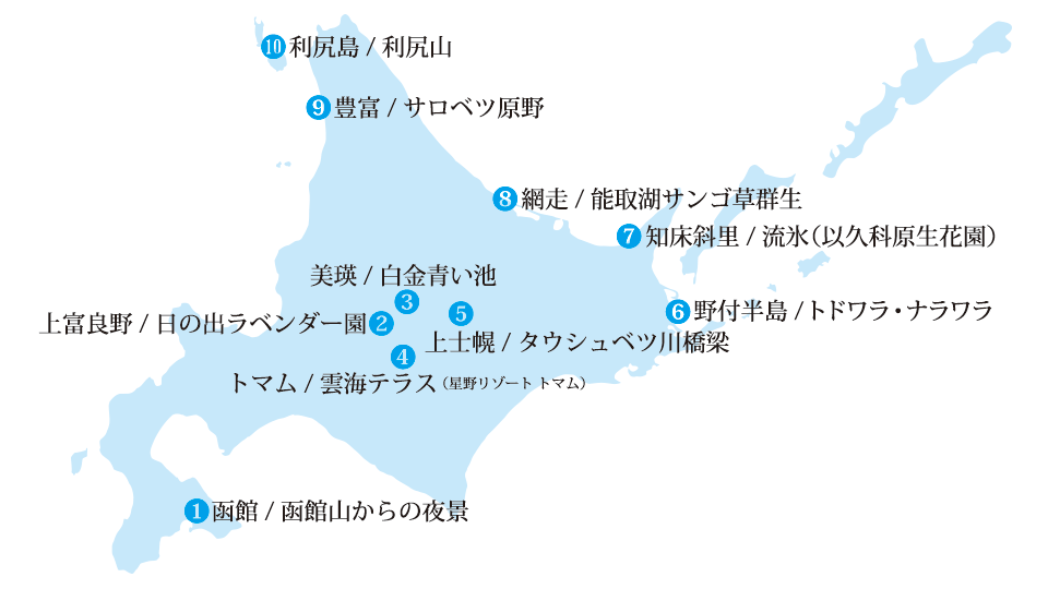 北海道絶景10選